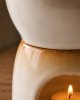 FONDUE DO TOPIENIA CZEKOLADY + WIDELCZYKI 4el ZESTAW CERAMICZNY 